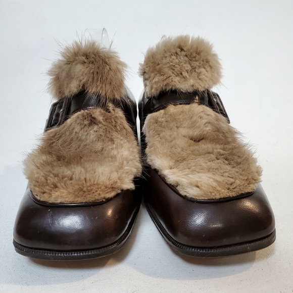 SOLD Vintage mink shoes - Picture 3 of 8